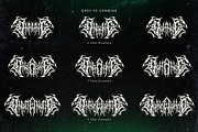 Drumonz | Metal Font, a Blackletter Font by WingBuk (Thumbnail 4 of 12)