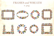 Vintage bookshelf watercolor clipart, an Education Illustration by susie-p-art (Thumbnail 7 of 13)