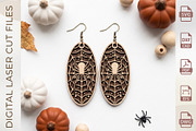 Halloween Earring SVG Collection, an Object Graphic by WoodoraCut (Thumbnail 7 of 11)
