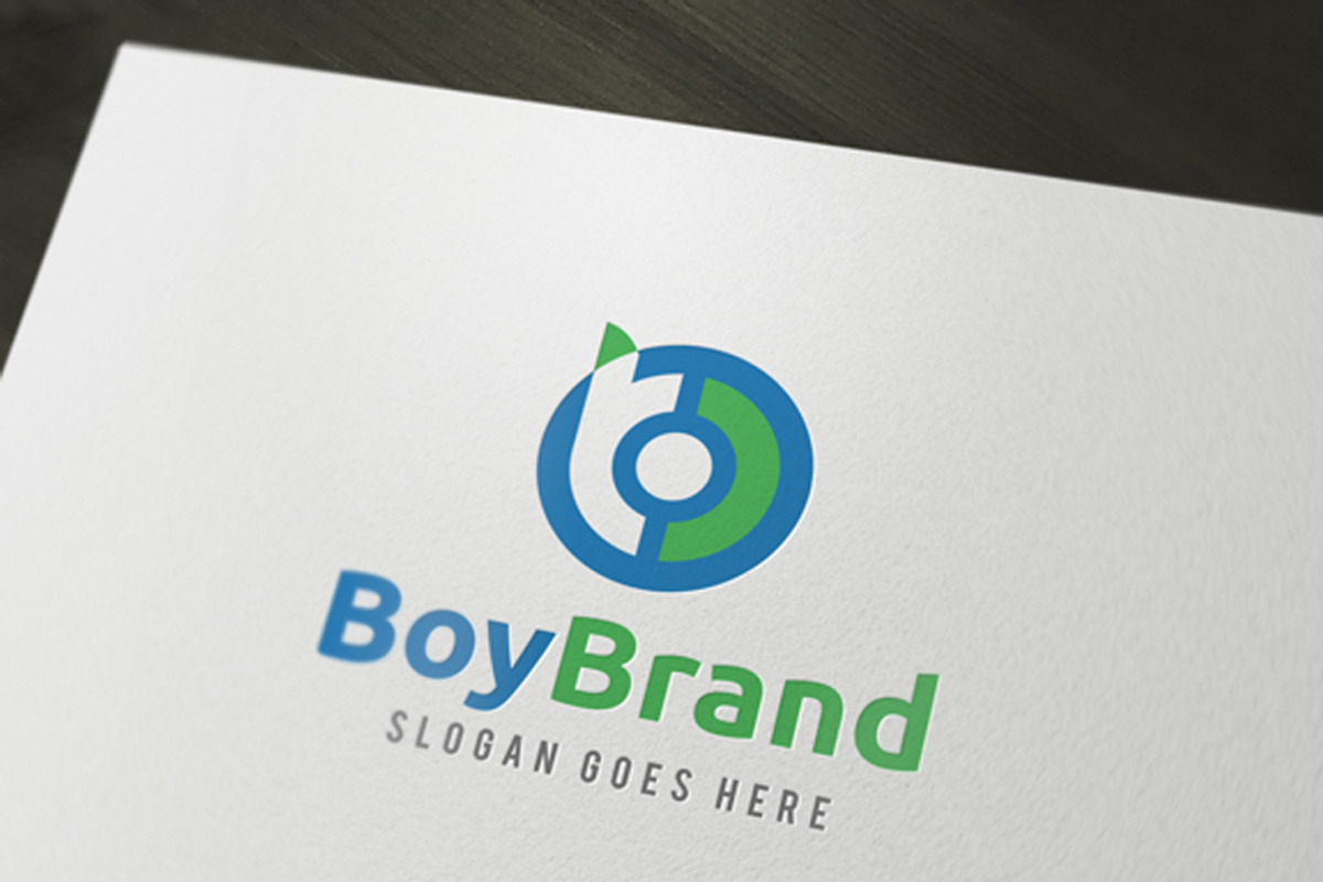 Boy Brand Logo, a Branding & Logo Template by rotree_man