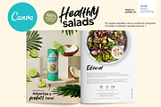 Canva Salads US Letter CookBook, a Magazine Template by DeLaGranSiete (Thumbnail 2 of 12)