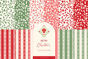 Retro Christmas Patterns & Clip Art, a Pattern Graphic by Eclectic Anthology (Thumbnail 16 of 17)