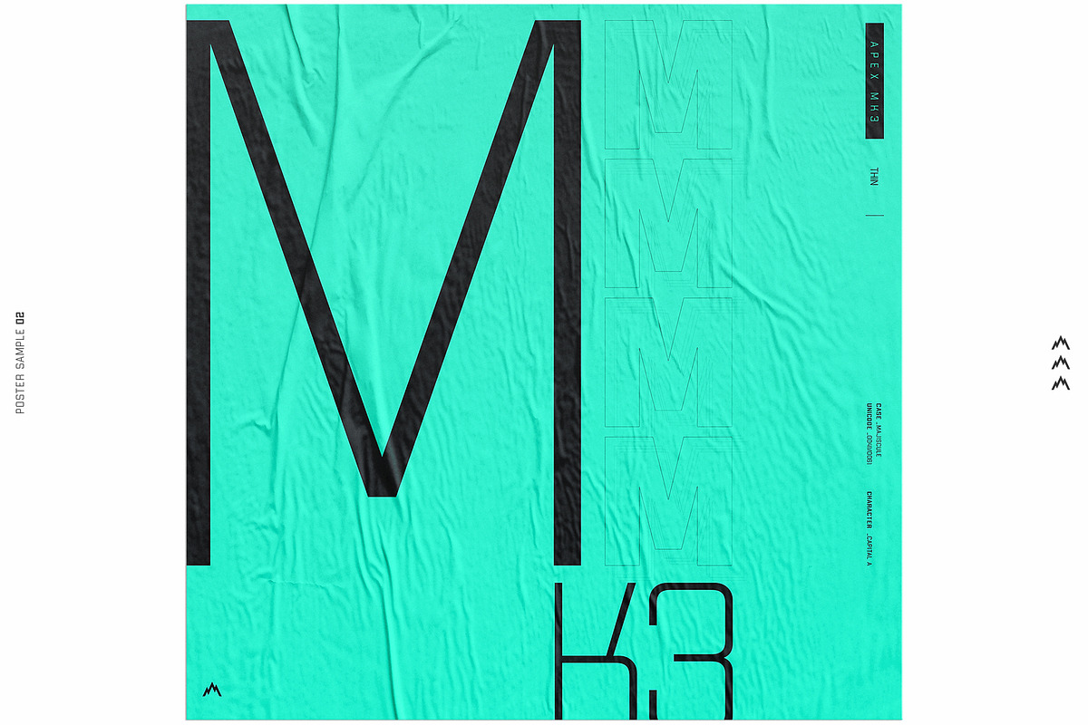 Apex Mk3 Font Family preview 7