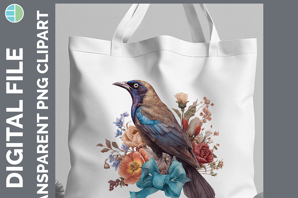 Boho Bird Clipart Bundle, 20 PNG, an Animal Illustration by Enliven Designs (Photo 3 of 8)