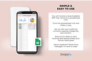 Income - Expense Tracker Spreadsheet, a Templates & Theme by Snapybiz (Thumbnail 3 of 10)