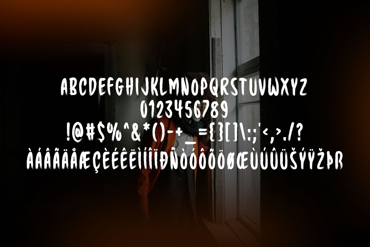 Fear Lines Typeface, a Handwritten Font by Seemly Fonts (Photo 5 of 5)