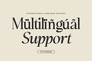 Sunshine Eighties - Modern Classic S, a Serif Font by Lettersiro (Thumbnail 7 of 7)