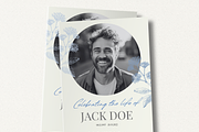 Funeral Program Template Set I Canva, an Invitation Template by The Social Stuff (Thumbnail 1 of 11)
