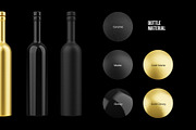 Ceramic Wine Bottle Mockup PRO, a Packaging Mockup by easymock (Thumbnail 4 of 22)