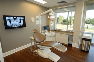 The dentist's office features modern, a Health & Medical Photo by ZinetroN