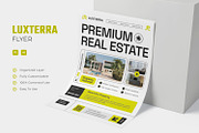 Luxterra Estate Neon - Flyer, a Flyer Template by Esensifiksi.studio (Thumbnail 1 of 3)