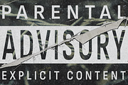 Parental Advisory Overlays, a Texture Graphic by barsrsind (Thumbnail 3 of 11)