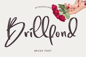 Brillfond Brush Typeface