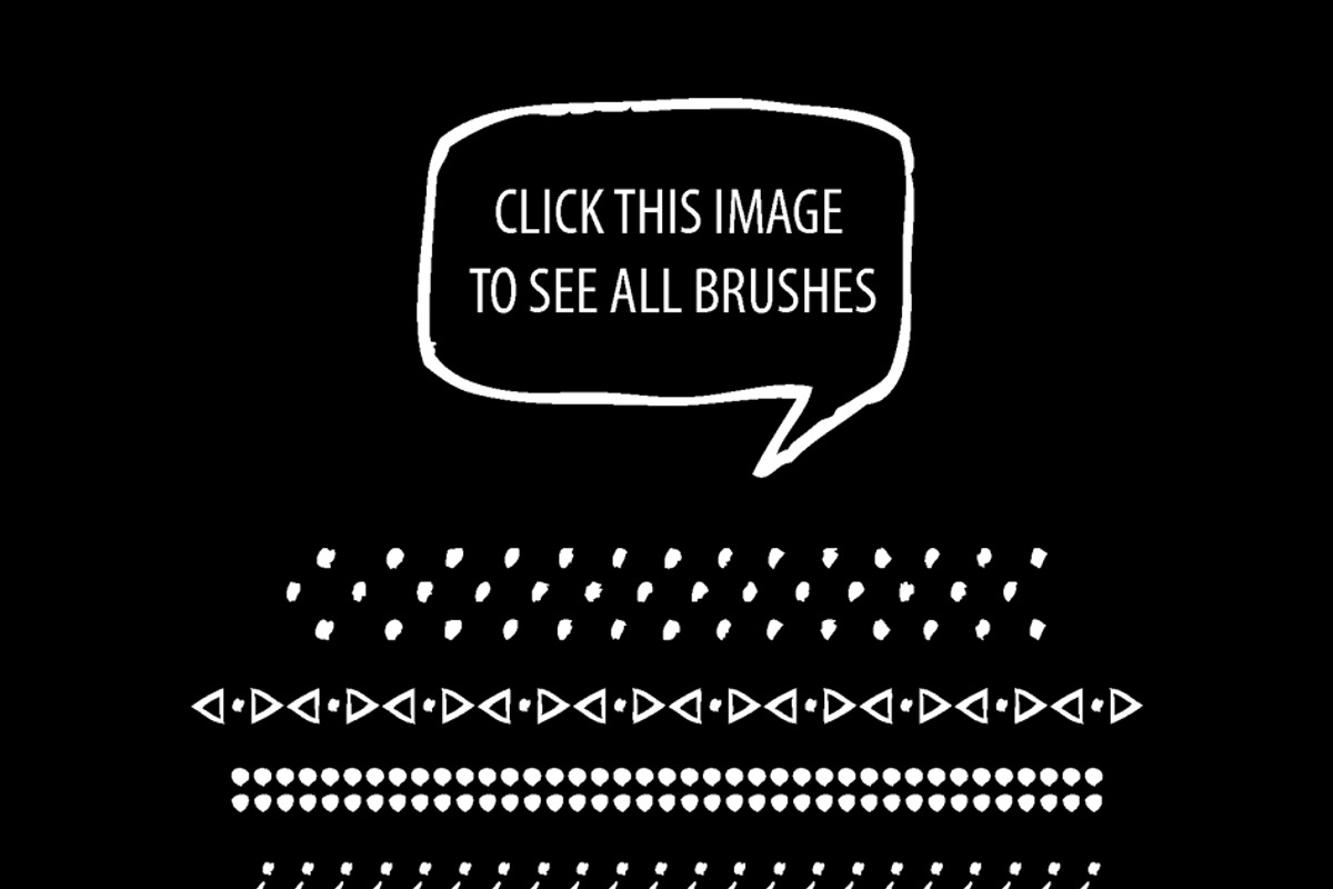 50 Dot Brushes for Adobe Illustrator preview 2