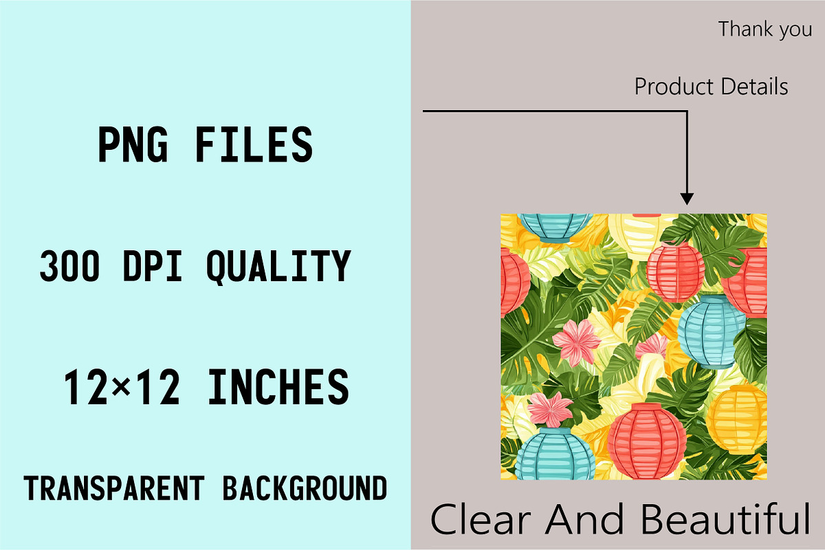 Summer Seamless Pattern, an Illustration by SVGArt (Photo 5 of 9)
