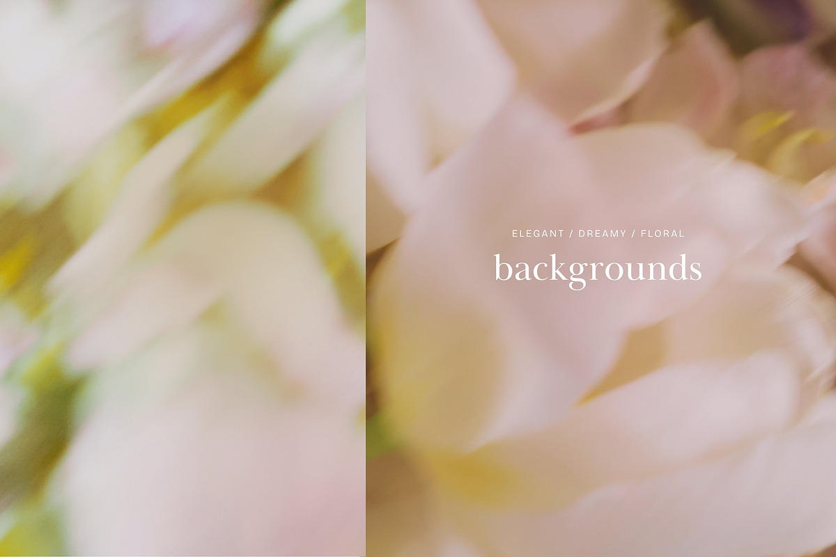 Soft Floral Spring Blur Backgrounds, a Background Graphic by eclosque (Photo 11 of 48)