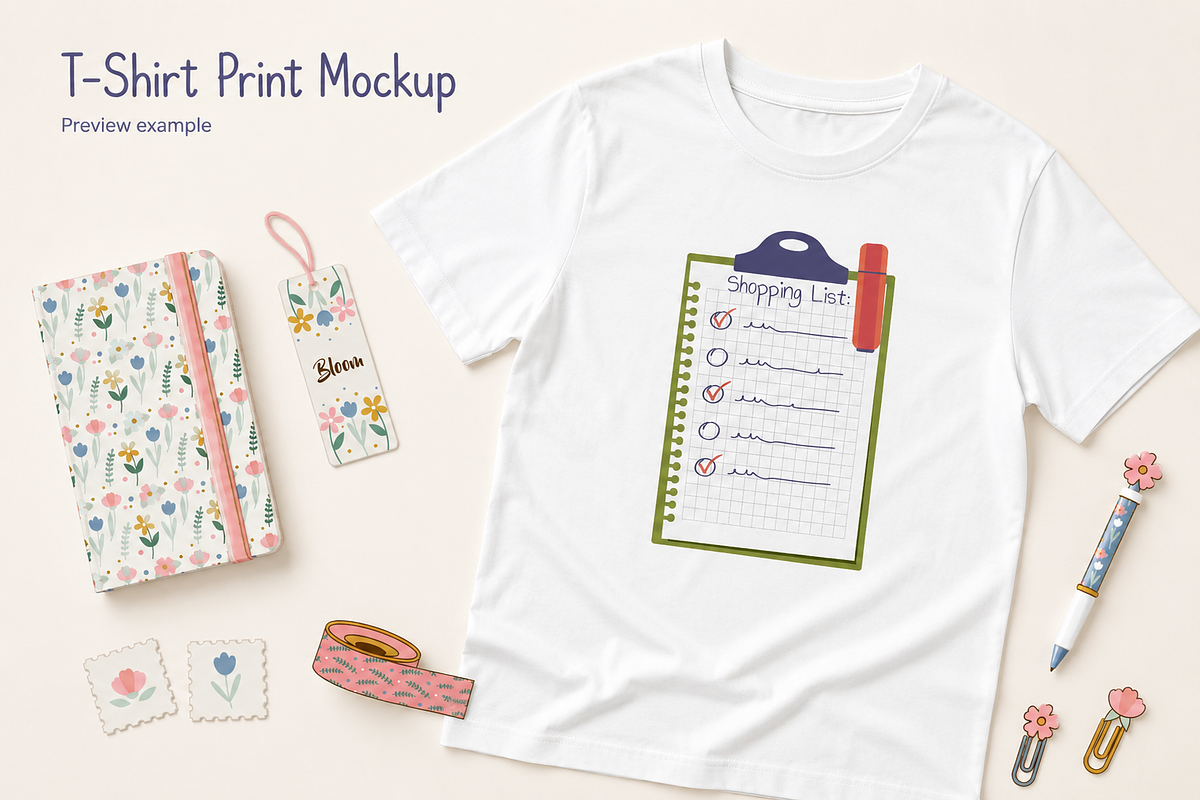 School Stationery Illustrations, an Education Illustration by Anna Studio (Photo 5 of 11)