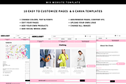 WIX Website Template | Her Closet, a Wix Template by VVC Studio (Thumbnail 2 of 5)