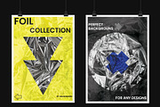 Foil backgrounds, metallic textures, a Background Graphic by Imageblend (Thumbnail 5 of 6)