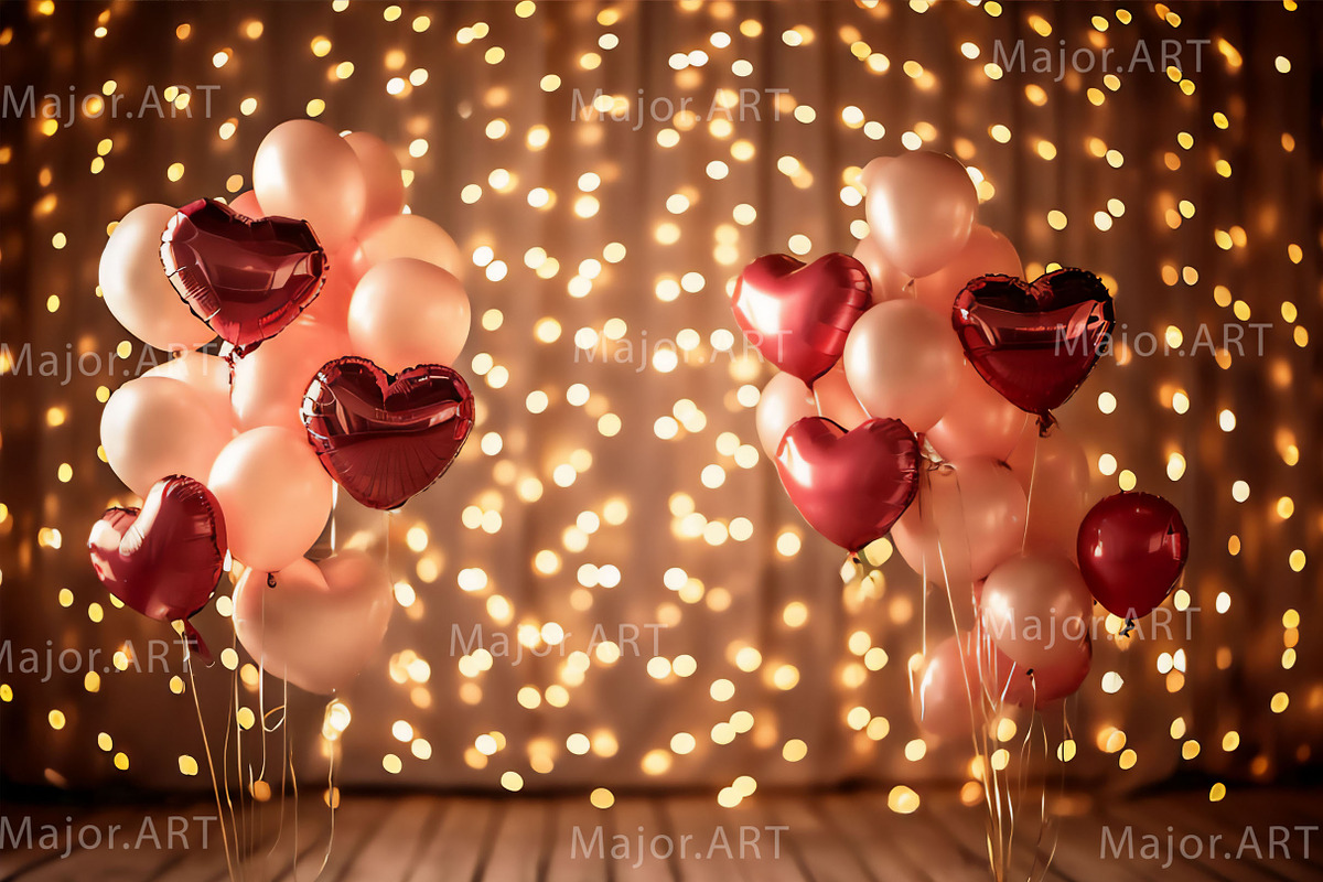 Valentines Backdrop,Digital Backdrop, a Background Graphic by MajorArtTm (Photo 3 of 3)