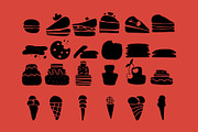 216 BAKERY CLIPART - VECTOR SHAPES, a Decorative Illustration by JuDesign (Thumbnail 7 of 21)