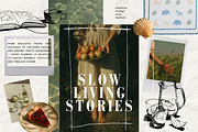 Slow Living Stories - Cozy Aesthetic, an Object Graphic by Natali Batu (Thumbnail 1 of 14)