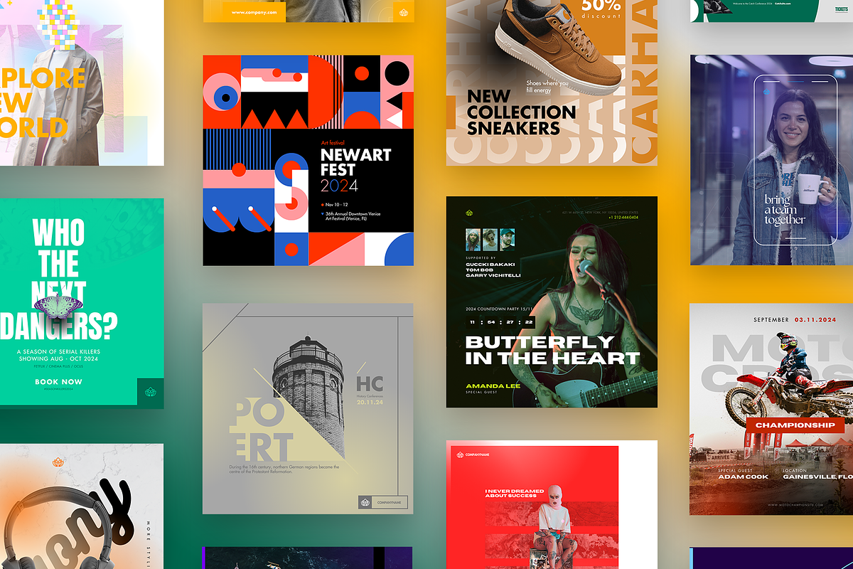 Mookeno | Multi Template, a Social Media Template by Ceaso Store (Photo 3 of 9)