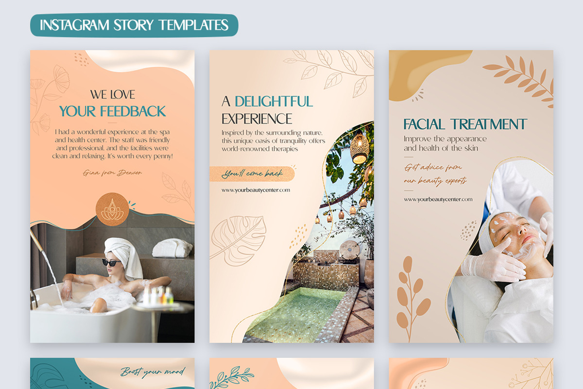 Social Media Kit - Spa and Wellness, a Social Media Template by Brandify Studio (Photo 7 of 7)