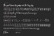 Boomberg, a Script Font by Barkah (Thumbnail 9 of 10)
