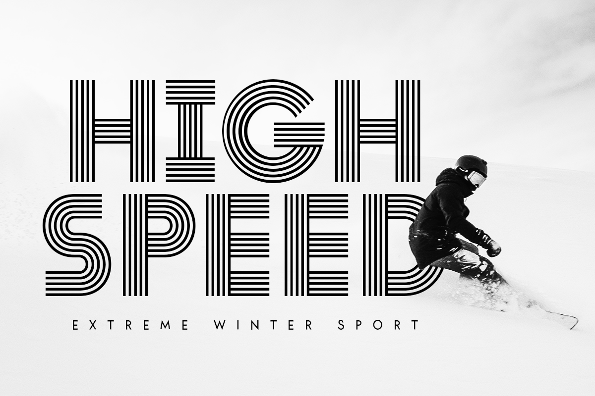 Layer - Layered Logo Modern Font, a Sans Serif Font by Hamz Studio (Photo 15 of 16)