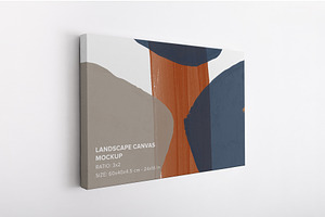 Landscape Canvas Ratio 3x2 Mockup 04