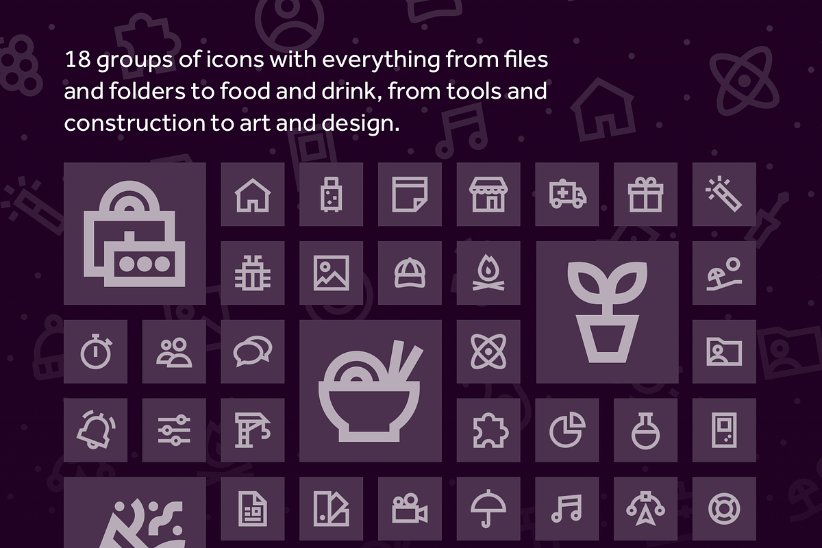 Ideogram: Icon Set by Inktrap, an Outline Icon by Inktrap