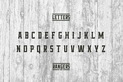 RANGERS FONT, a Font by Alphabet Agency (Thumbnail 2 of 4)