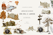 Fall & Winter Woodland Animals set, an Animal Illustration by Grace Noboa Illustrations (Thumbnail 10 of 17)