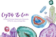 Crystals & Gems, an Illustration by Valeri Nick (Thumbnail 1 of 3)