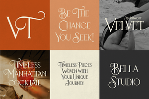 Velvetique - Luxury Typeface