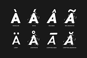 Linewleum Font Family, a Sans Serif Font by Migomojo Type House (Thumbnail 2 of 13)