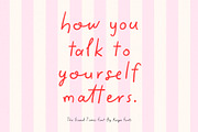 The Good Times Realistic Handwriting, a Handwritten Font by Kaya Fonts (Thumbnail 2 of 40)