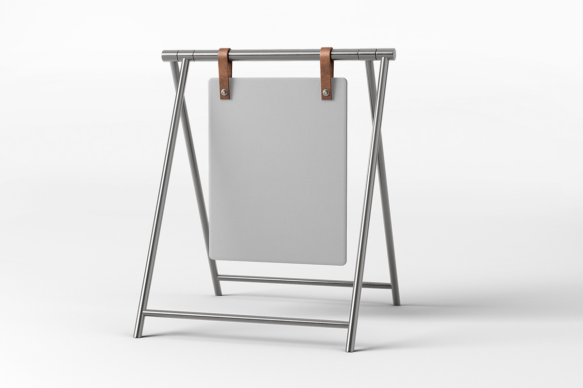 Sandwich Board Mockup, a Product Mockup by mockupbuys (Photo 2 of 4)