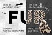 Fur Styles, Actions, Brushes, an Action Add-On by Sophico (Thumbnail 2 of 10)