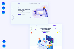 Digital Agency - Landing Concept