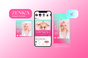 ZENICA - Instagram Template