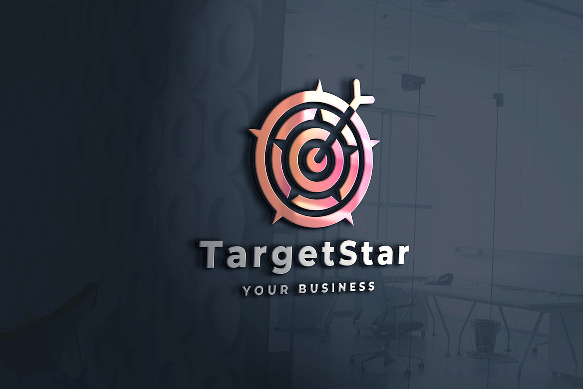 Target Star Logo, a Branding & Logo Template by Design_Planet (Photo 2 of 3)