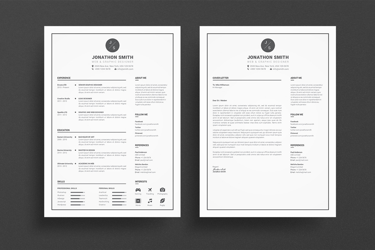 Resume/CV, a Resume Template by Diverter (Photo 3 of 5)