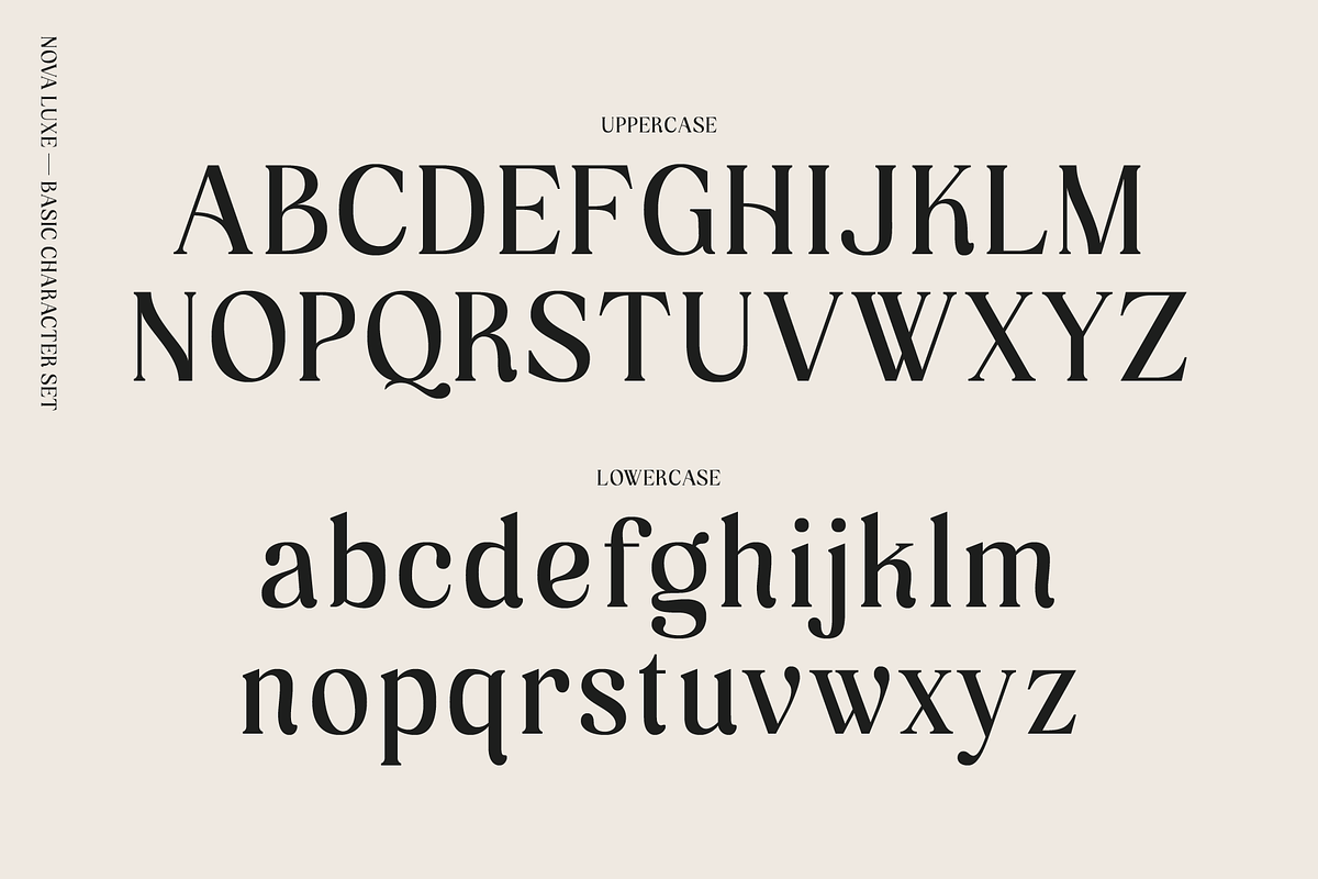 Nova Luxe, a Serif Font by Abigail Dewhirst (Photo 2 of 10)
