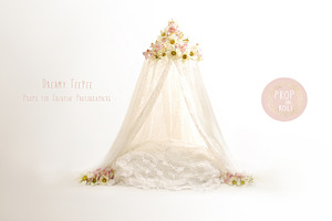 Newborn digital background stock photo containing digital prop and newborn