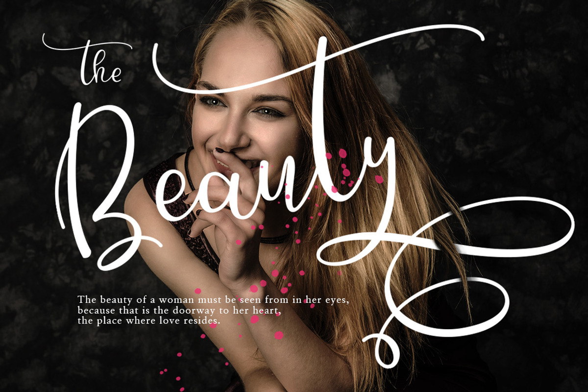 Hello Bunda Typeface preview 2