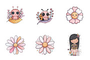 Hello spring cuties clipart - Spring, an Illustration by SinaCreation (Thumbnail 4 of 11)