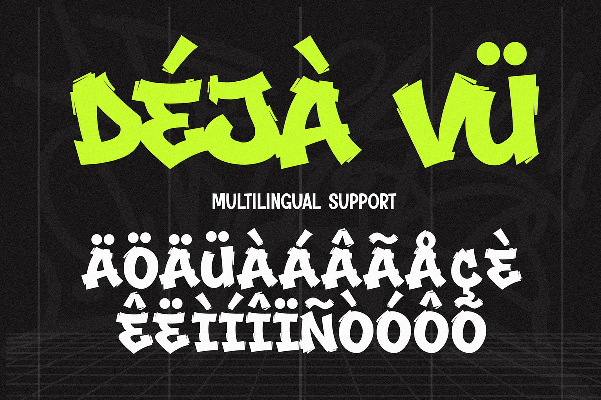 Toxic Riot - Dripping Graffiti Font, a Blackletter Font by figuree studio (Photo 8 of 8)