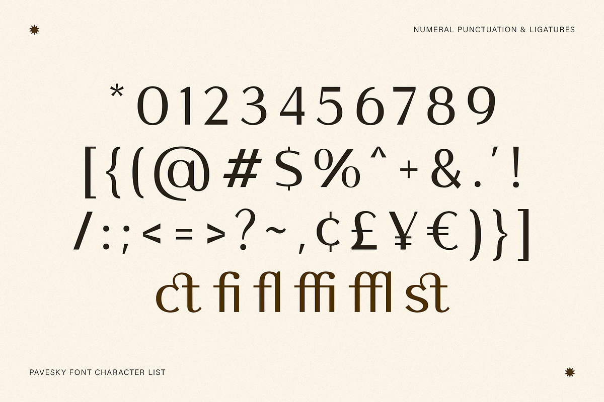 Pavesky – Luxury Elegant Beauty Sans, a Sans Serif Font by Typia Nesia (Photo 11 of 12)